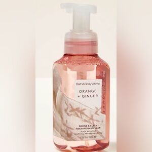 Bath & Body Works Orange + Ginger gentle and clean foaming hand soap